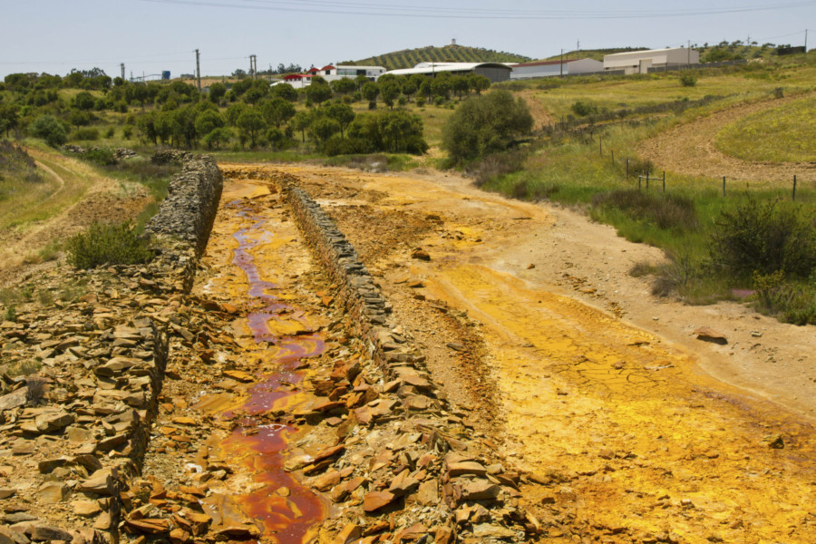Ribeira de Águas Fortes’ biodiversity threatened by acid drainage