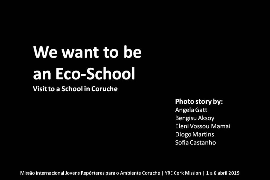 We want to be an Eco-School