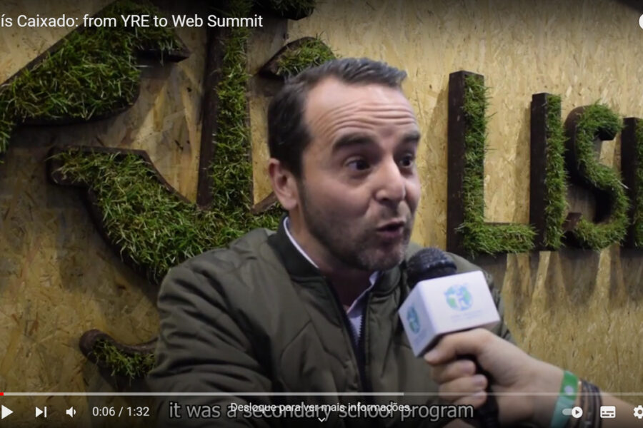 Luís Caixado: from YRE to Web Summit