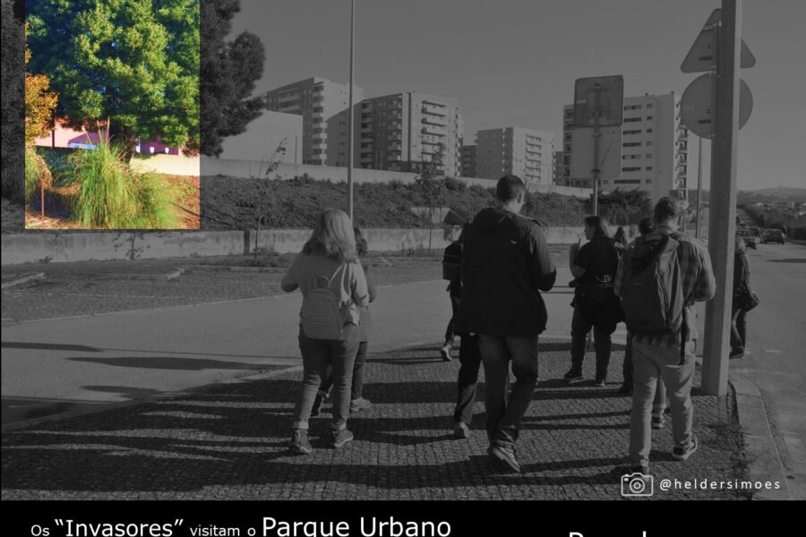 Os “Invasores” visitam o Parque Urbano da Cidade de Paredes