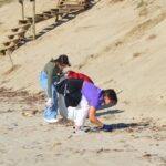 Voluntários de Fragoso unem esforços na recolha de lixo marinho